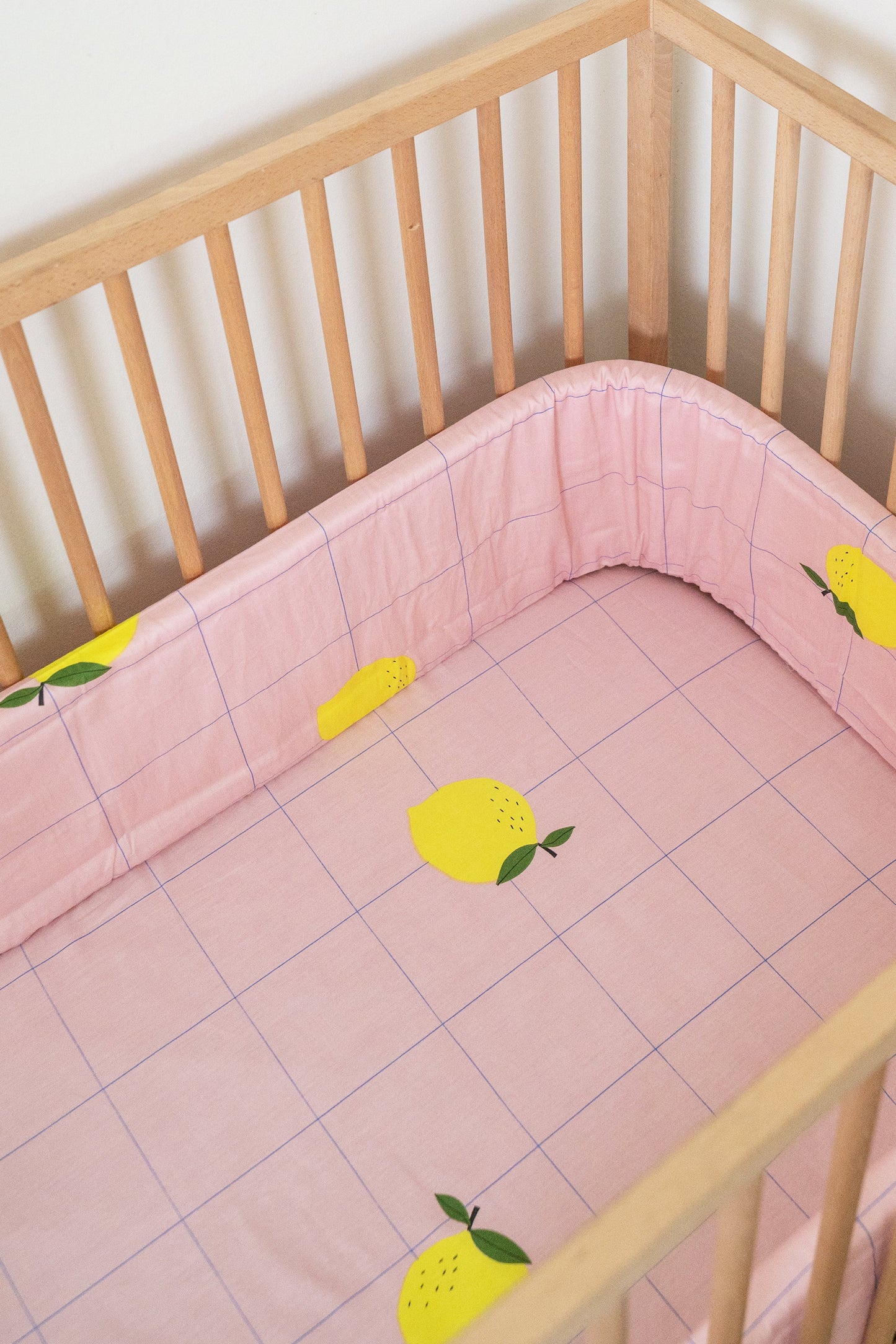 Lemon Squeezy Cot Fitted Sheet