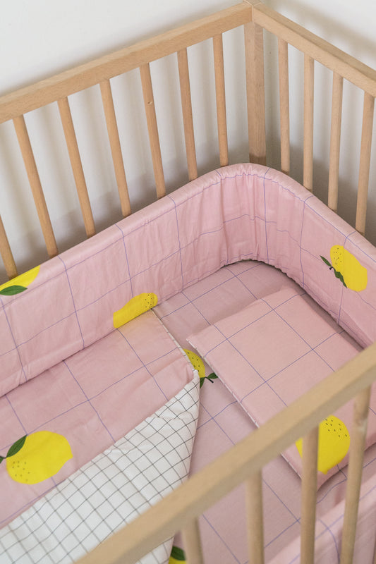 Lemon Squeezy Cot Duvet