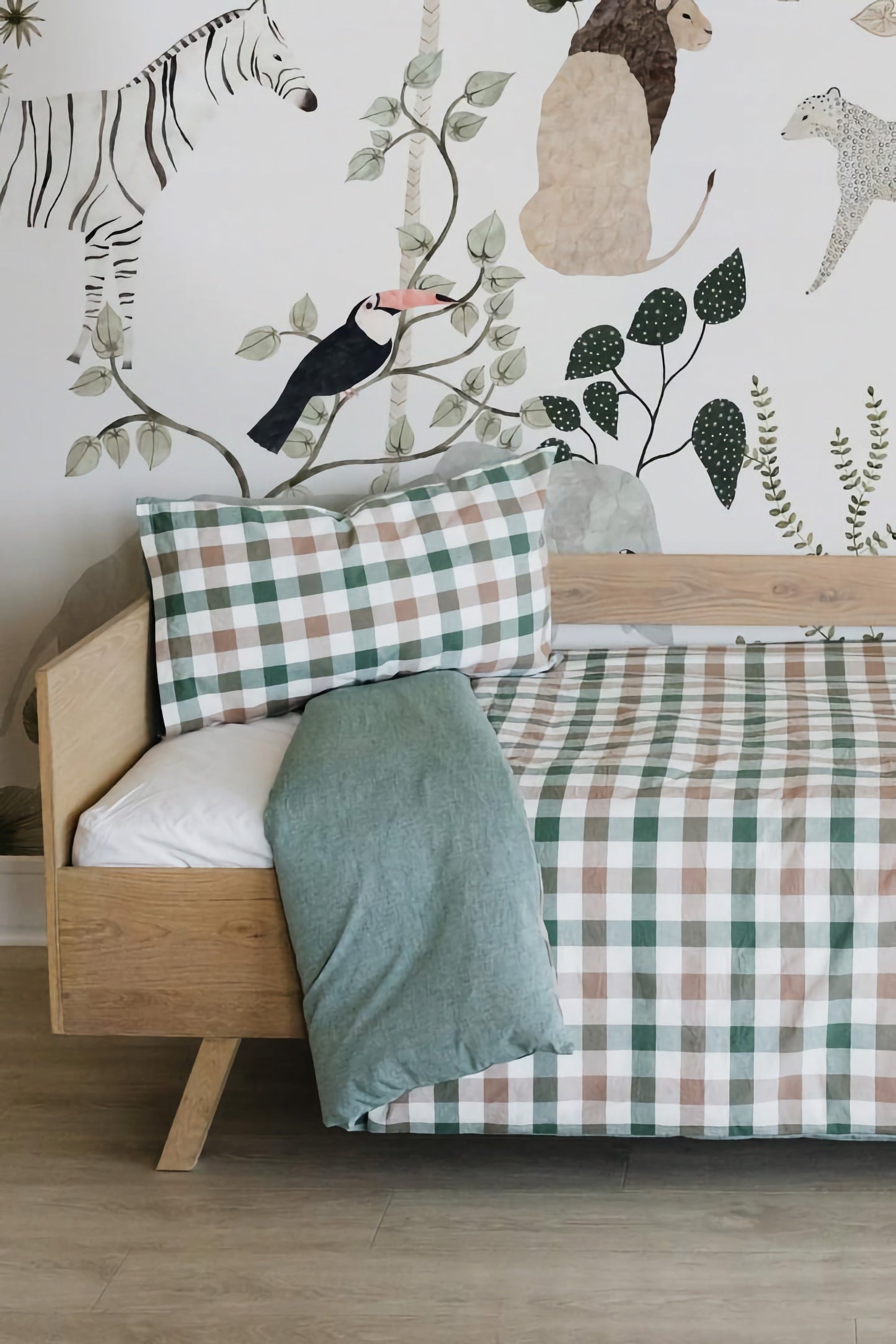 Earthy Check Kids Duvet